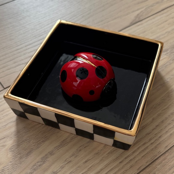 MACKENZIE-CHILDS Ladybug Cocktail Napkin Holder - Picture 1 of 5